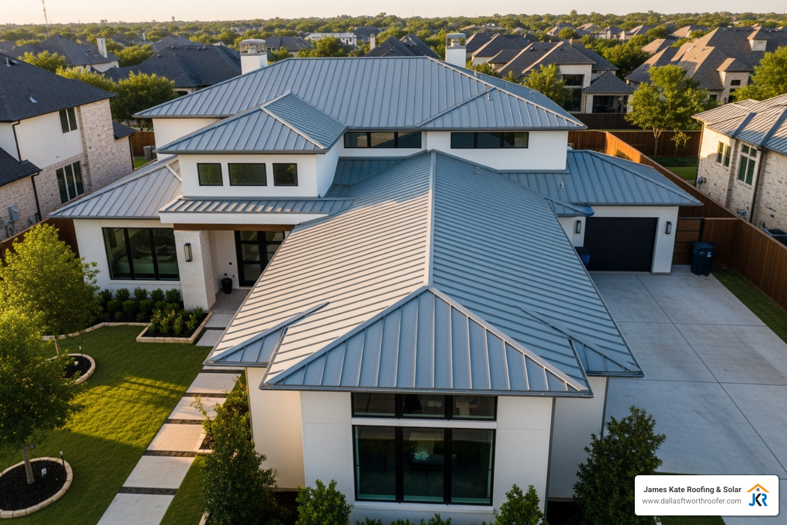 arlington tx metal roofing