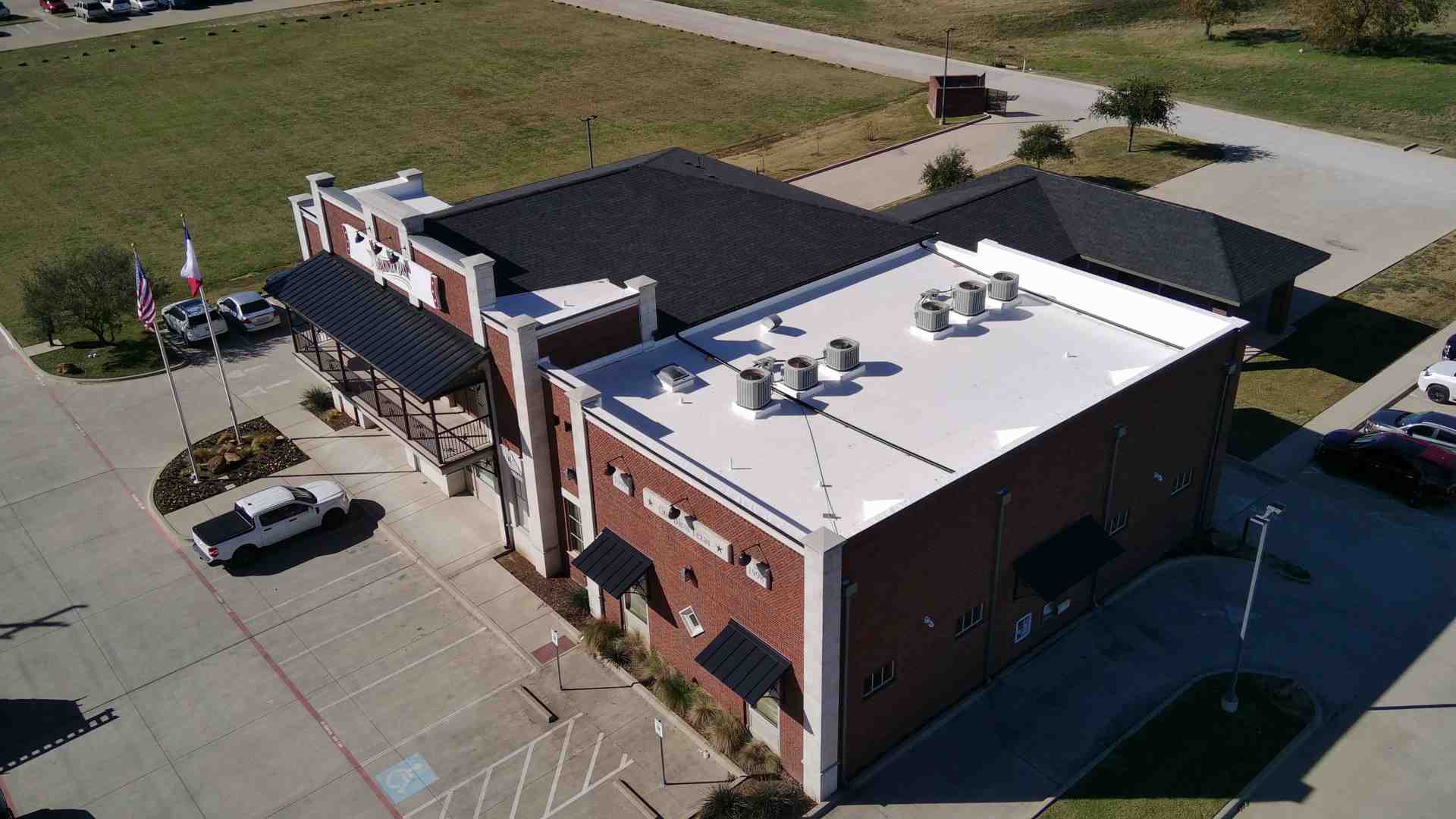 commercial flat roof replacement