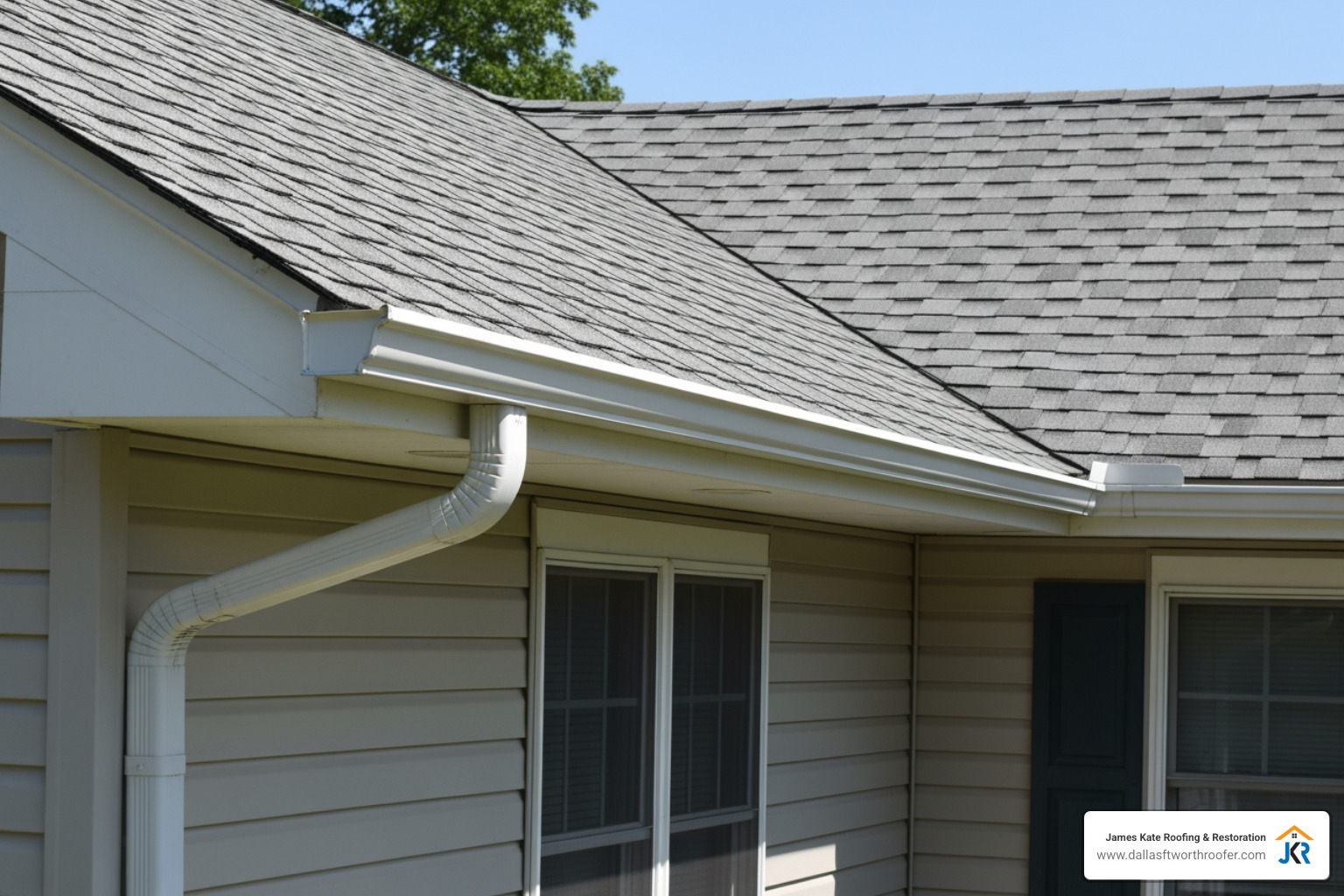 Gutters and roofing