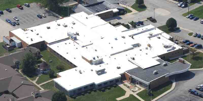 Commercial roof replacement