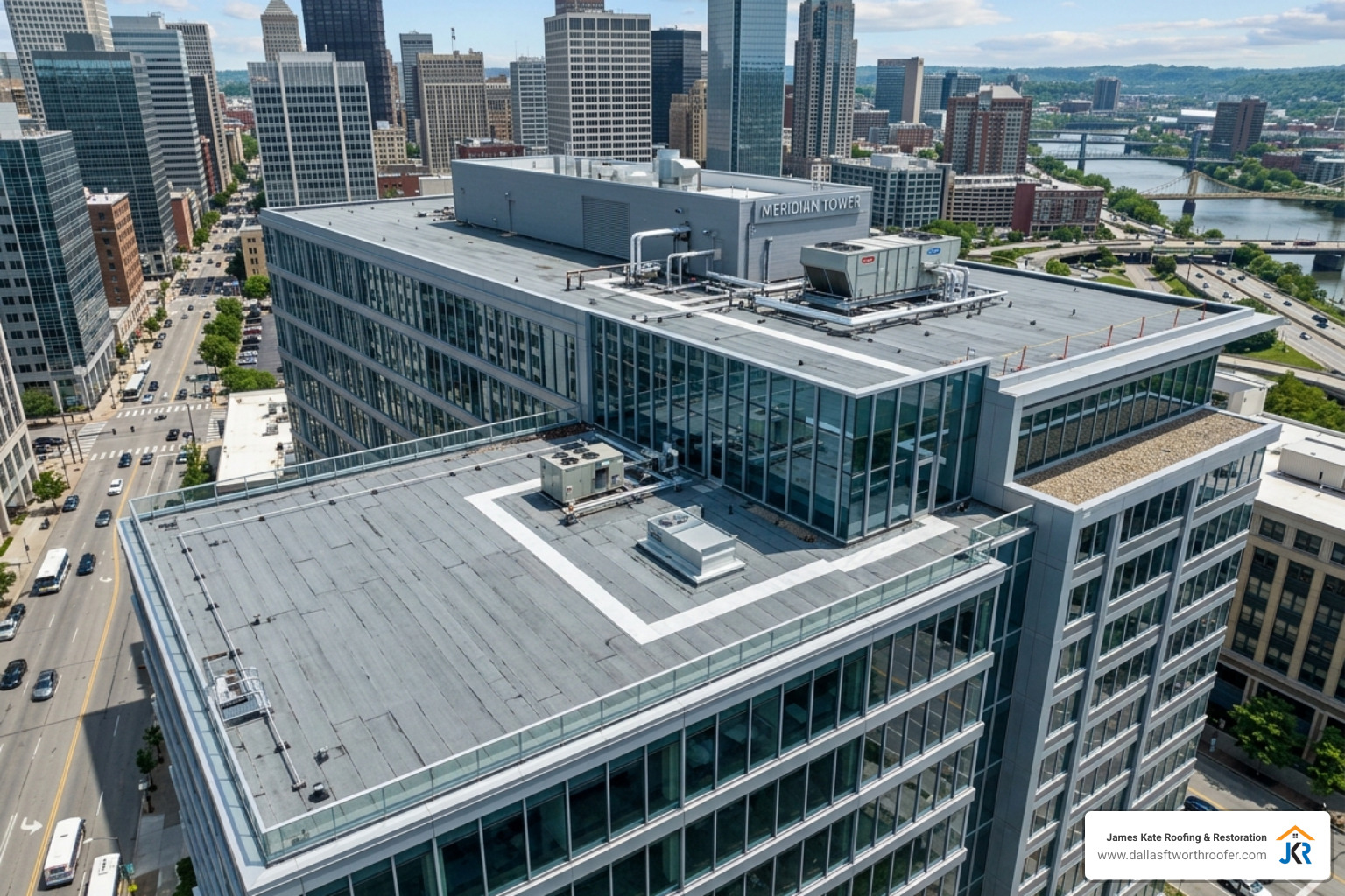 Commercial roof repair